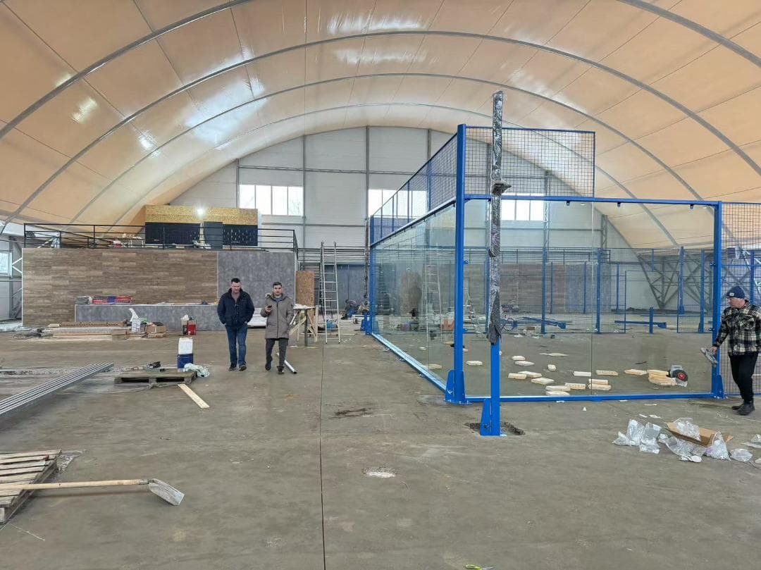 Covered court · in build
