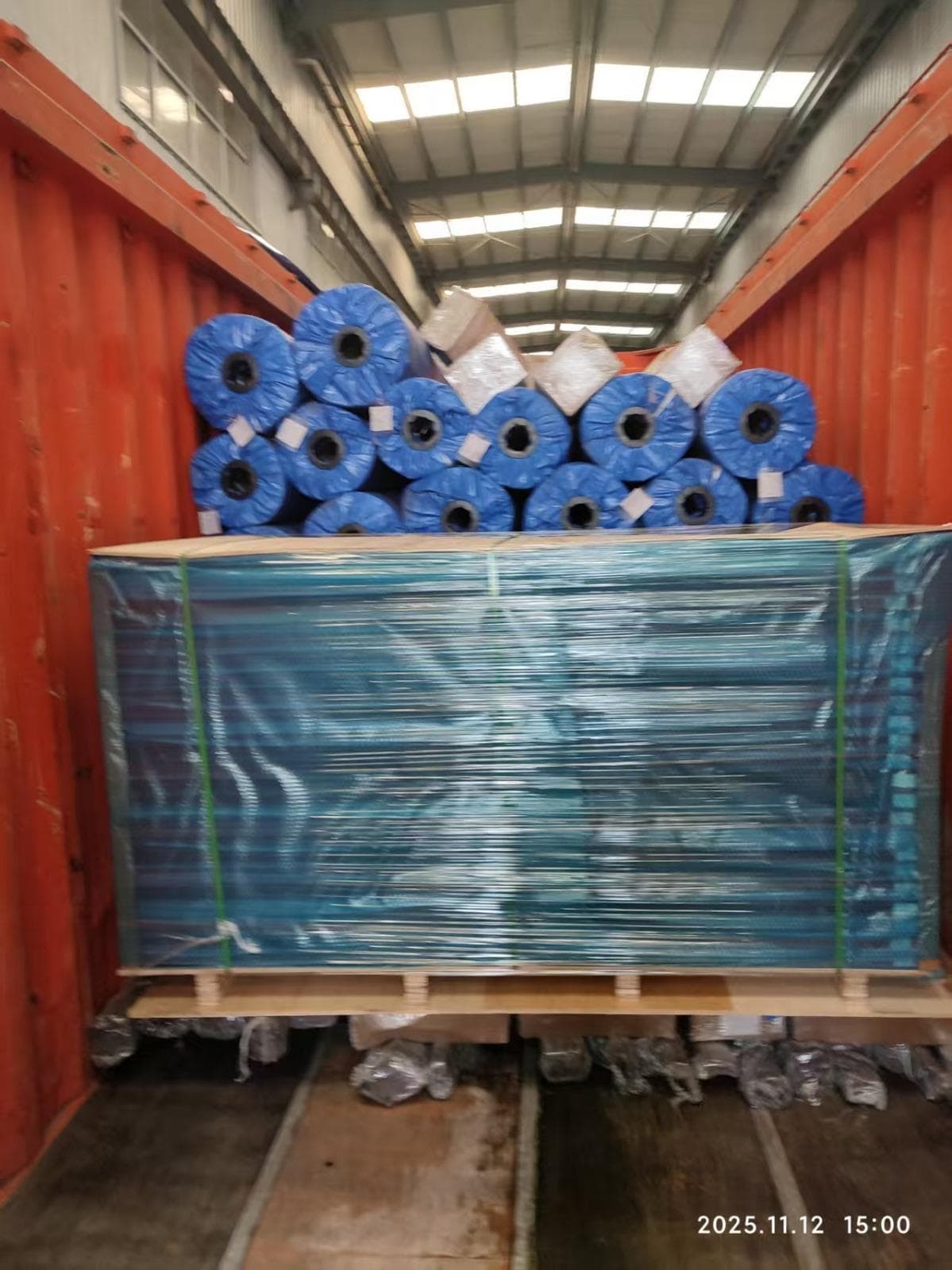 Container · loaded out